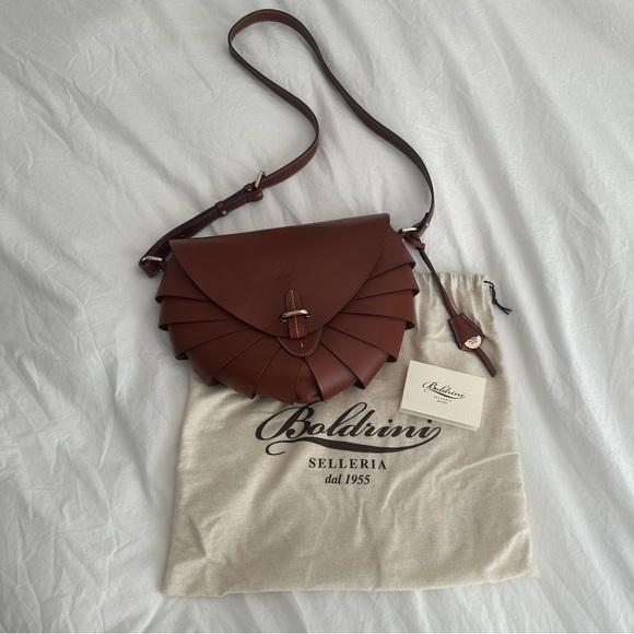 Boldrini Selleria Handbags - Boldrini Selleria Armida Golden Opera Bag